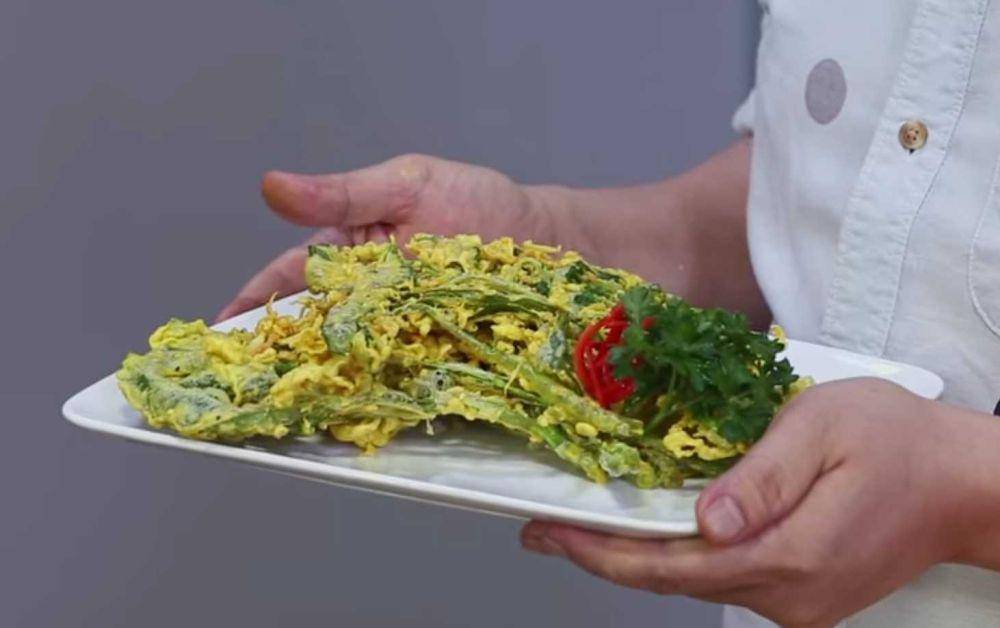 kangkung goreng garing (YouTube.com/Simple Rudy TV)