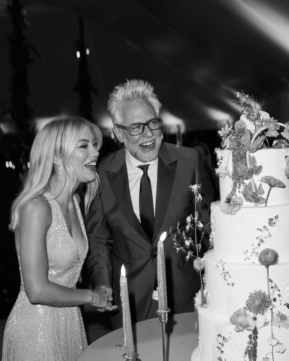 James Gunn dan Jennifer Holland. (instagram.com/jamesgunn)