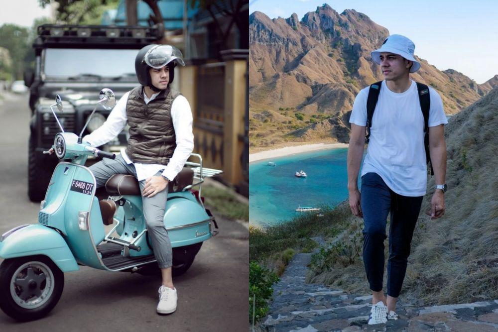 9 Inspirasi OOTD ala Aktor Rionaldo Stockhorst, Simpel dan Trendi!