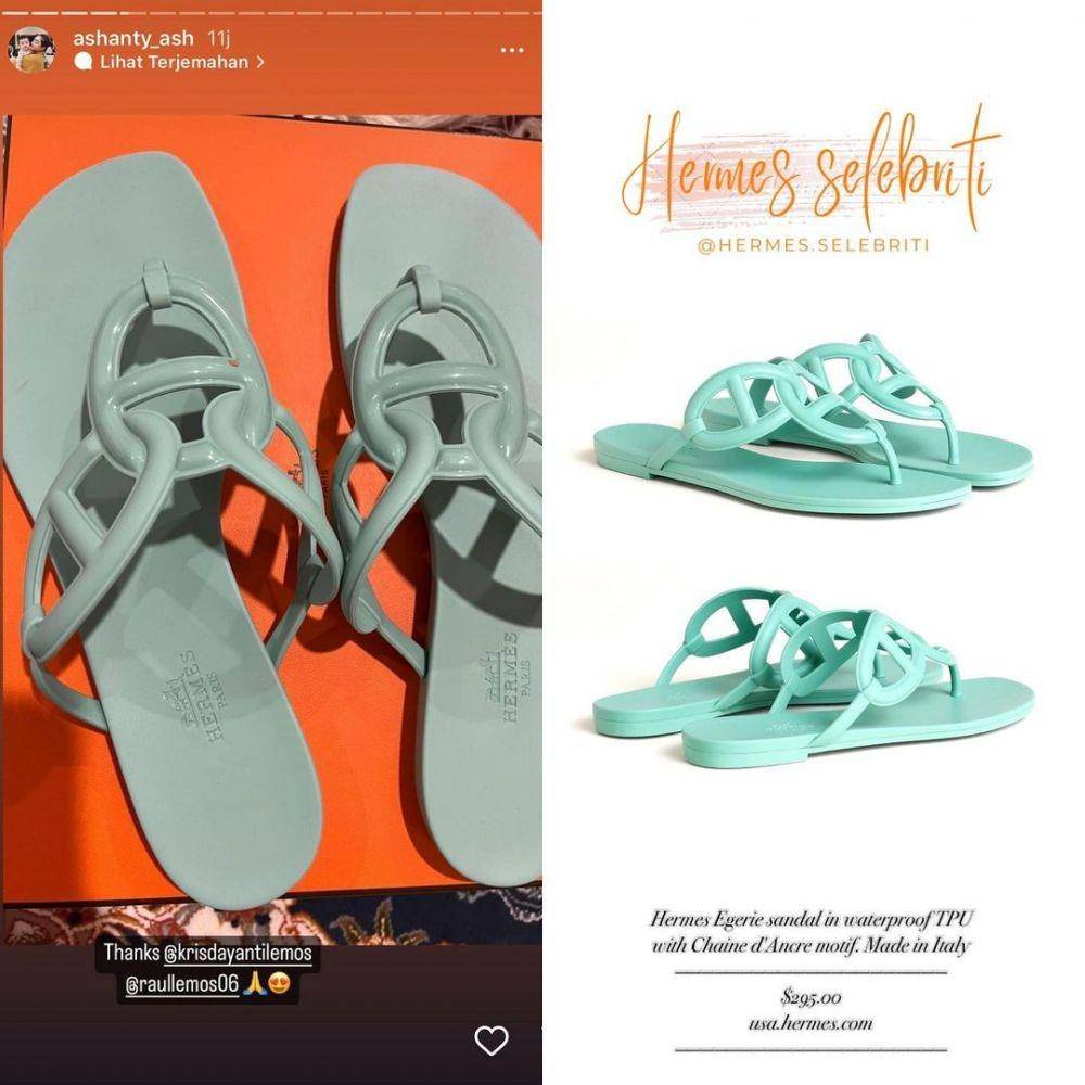 harga hadiah dari Krisdayanti (instagram.com/hermes.selebriti)