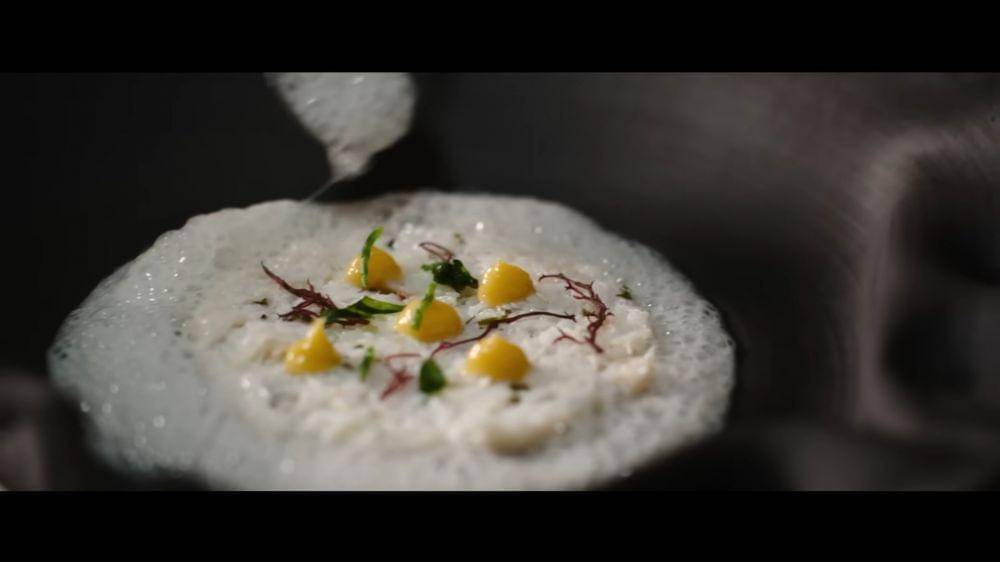 Visual penyajian makanan di The Menu. (Dok. Searchlight Pictures/The Menu)