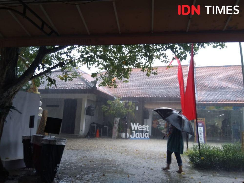 Hari Kedua Puncak KTT G20, Hujan Deras di Nusa Dua