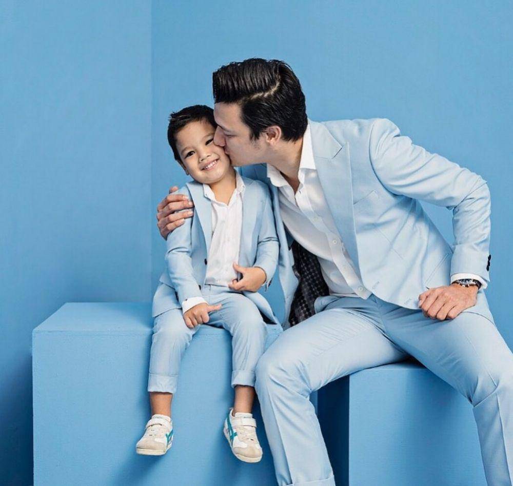 Potret masa kecil Juna (instagram.com/titi_kamall)