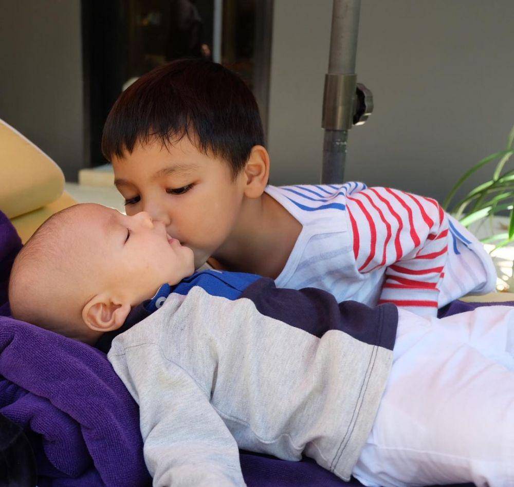 Potret masa kecil Juna (instagram.com/titi_kamall)