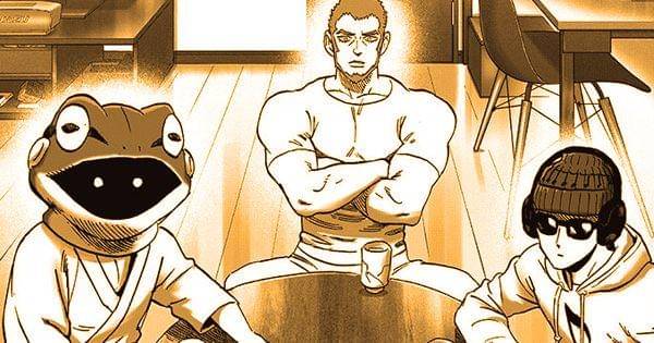 Trio hero kelas A bertemu dengan Saitama ( tonarinoyj.jp/One Punch Man )