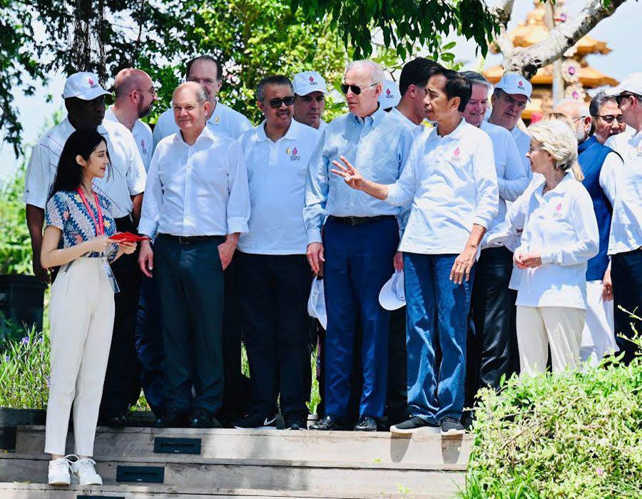 Pesona Putu Ayu Saraswati di KTT G20, Sempat Grogi