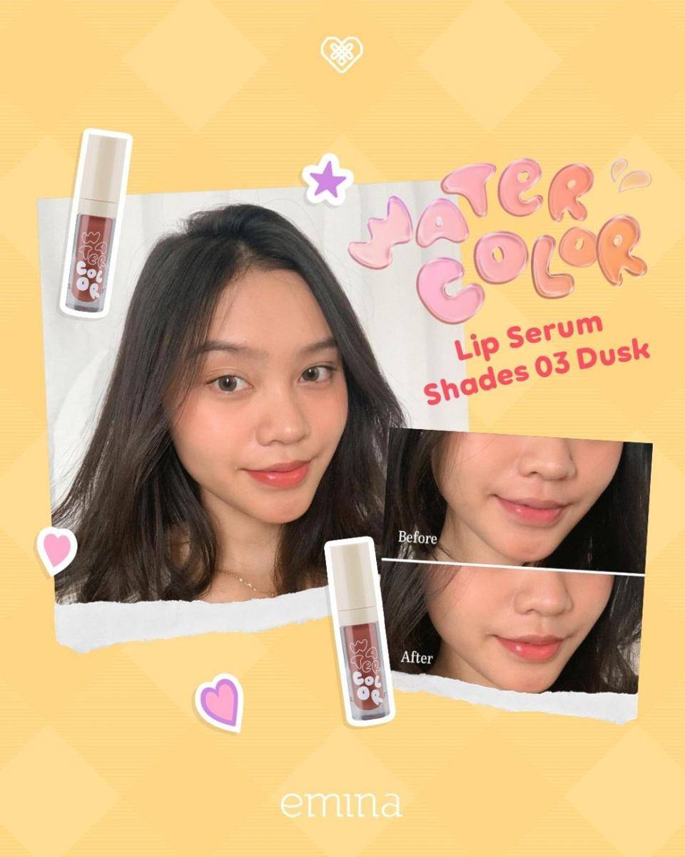 Rekomendasi lip serum (instagram.com/eminacosmetics)