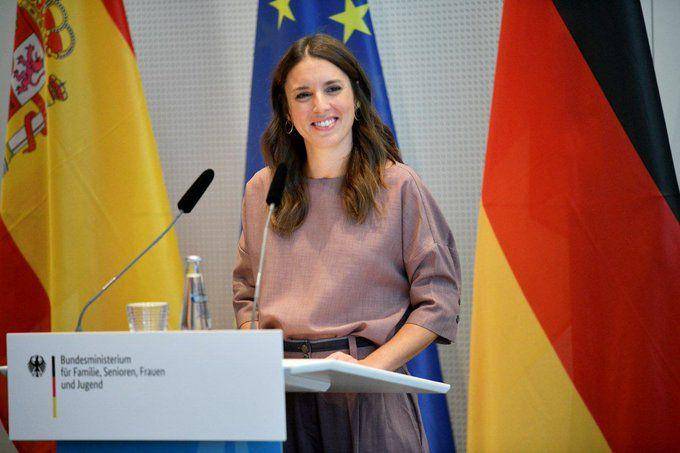 Menteri Kesetaraan Spanyol Irene Montero. (Twitter.com/Irene Montero)