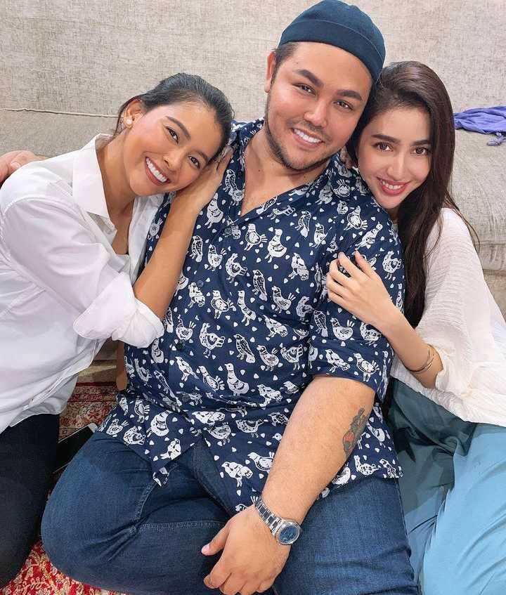 Potret Nadia, Bunga dan Ivan (instagram.com/nadiapurwoko)