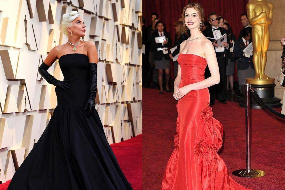Lady Gaga (instagram.com/ladygaga) | Anne Hathaway (instagram.com/annehatheway)