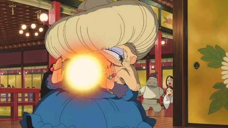 karakter Yubaba (dok. Studio Ghibli/Spirited Away)