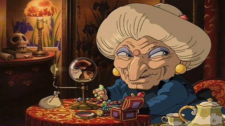 karakter Yubaba (dok. Studio Ghibli/Spirited Away)