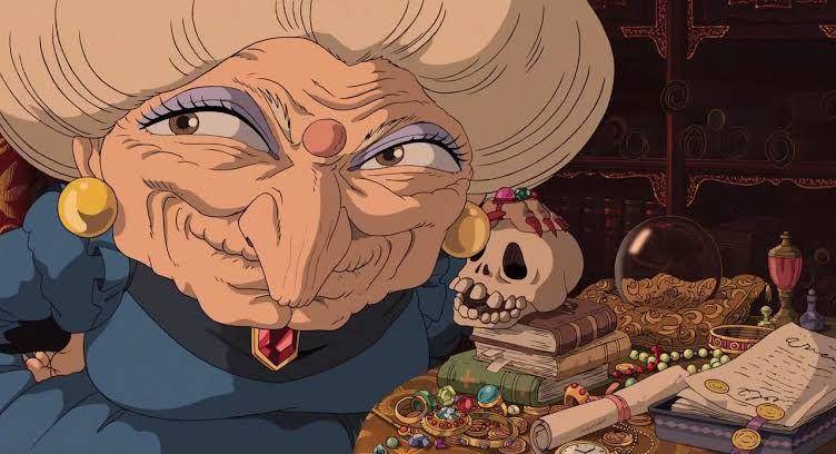 karakter Yubaba (dok. Studio Ghibli/Spirited Away)