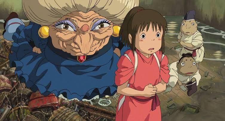 karakter Yubaba dan Chihiro (dok. Studio Ghibli/Spirited Away)