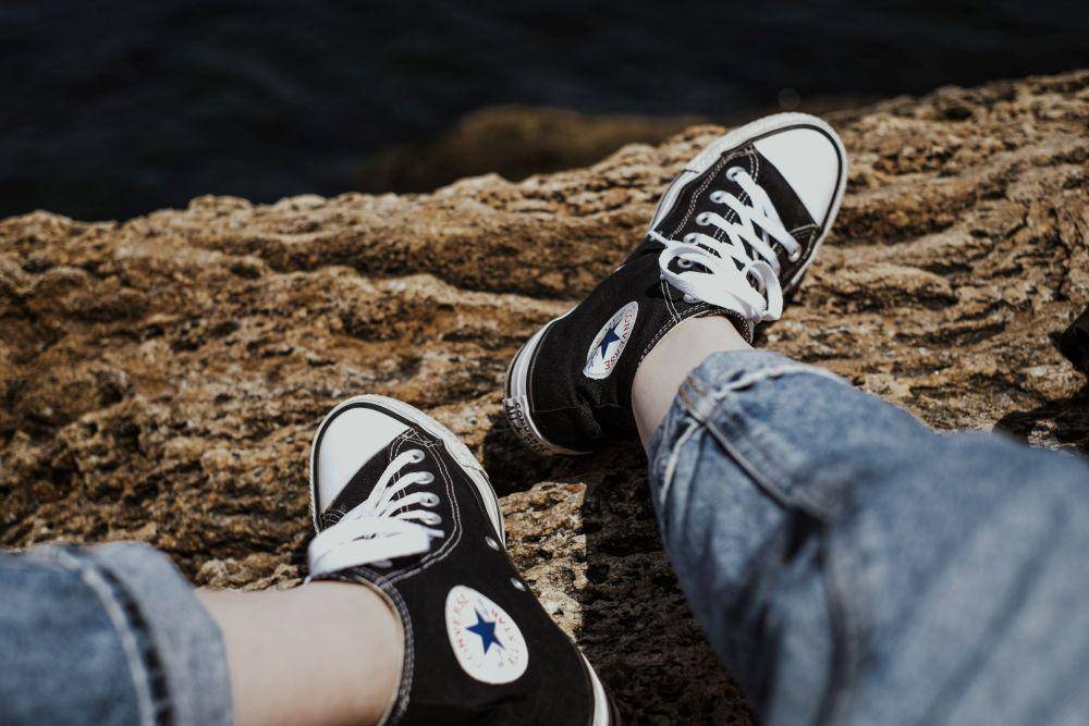 high top sneakers (pexels.com/valeriia miller)