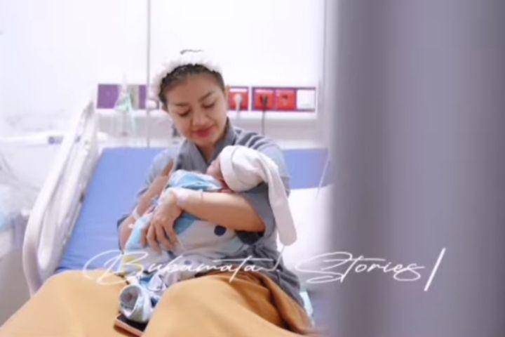 momen Gina Youbi melahirkan anak kedua (instagram.com/ginaaayoubi)
