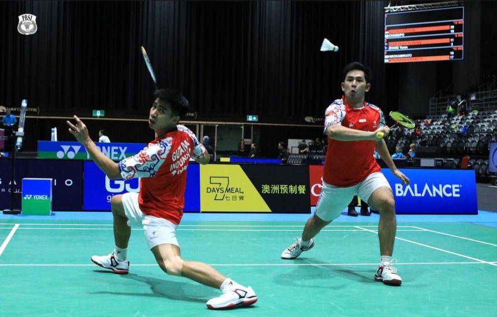 Sabar Karyaman/Reza Pahlevi (instagram.com/badminton.ina)