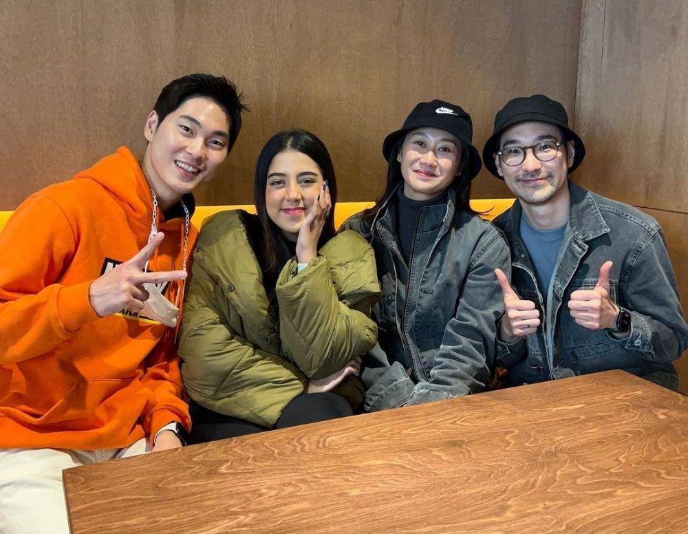 Kimbab Family bersama Bung Korea dan Nessie Judge (instagram.com/bungkorea)