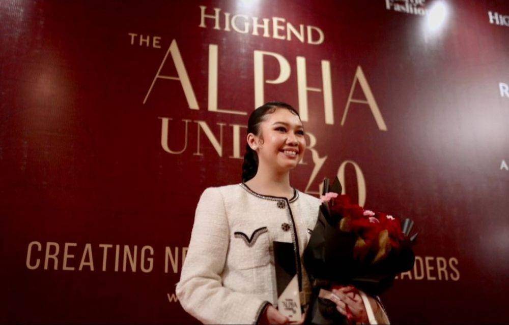 Artis penerima The Alpha Under 40 dari Highend Magazie (Instagram.com/bayuajiprd/)