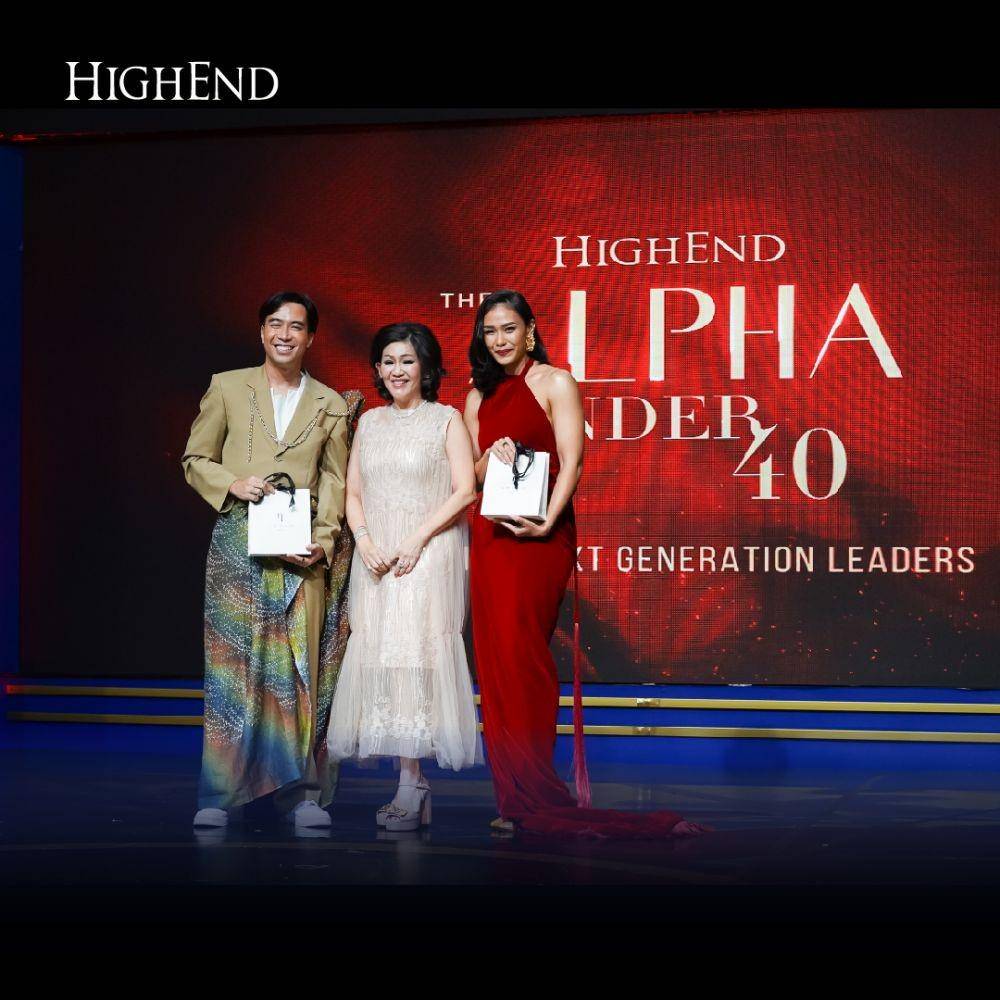 Artis penerima The Alpha Under 40 dari Highend Magazie (Instagram.com/highendmagazine/)