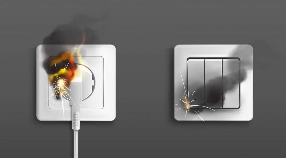 ilustrasi kabel terbakar (freepix.com/upklyak)