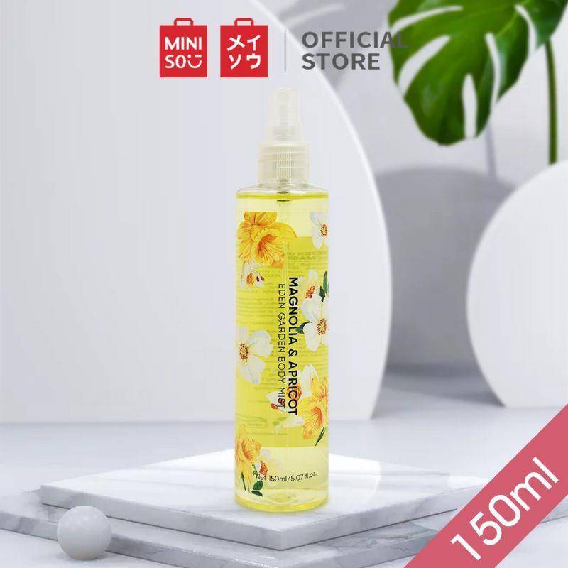 Miniso Eden Garden Body Mist Magnolia & Apricot (shopee.co.id/minisoid)