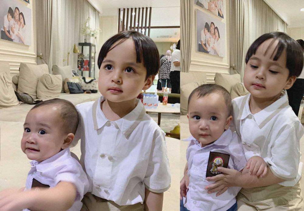 Potret Rayyanza dan Arrasya. (instagram.com/tasyakamila)