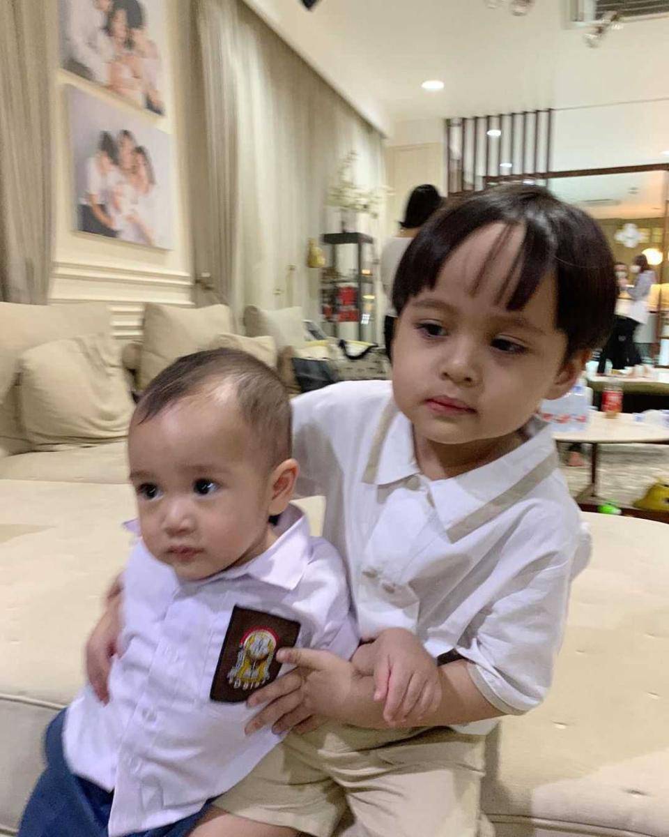 Rayyanza dan Arrasya oleng. (instagram.com/tasyakamila)