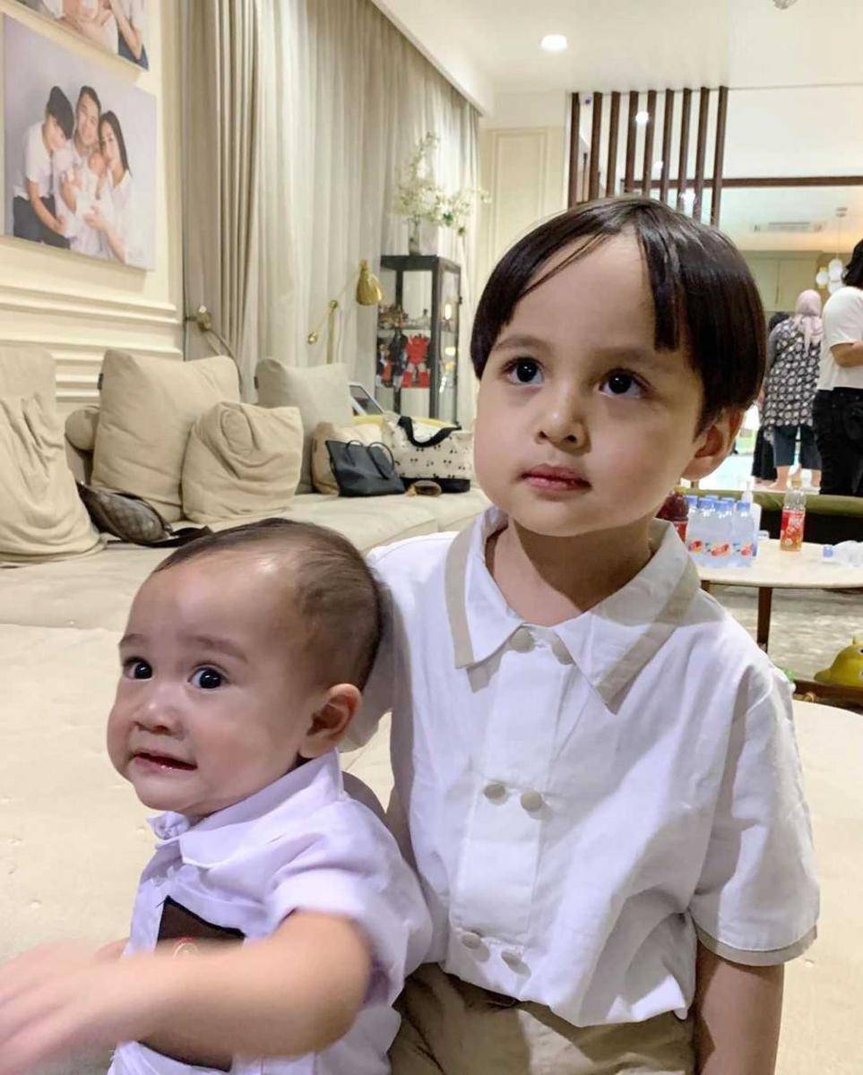 Potret Rayyanza dan Arrasya. (instagram.com/tasyakamila)