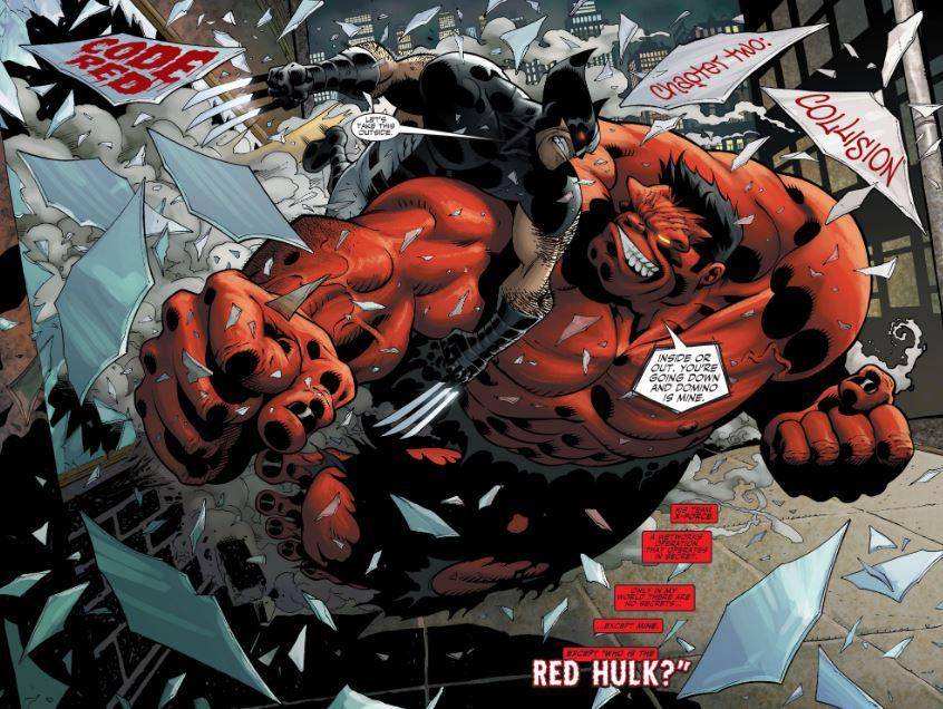 Red Hulk (dok. Marvel Comics/Red Hulk)