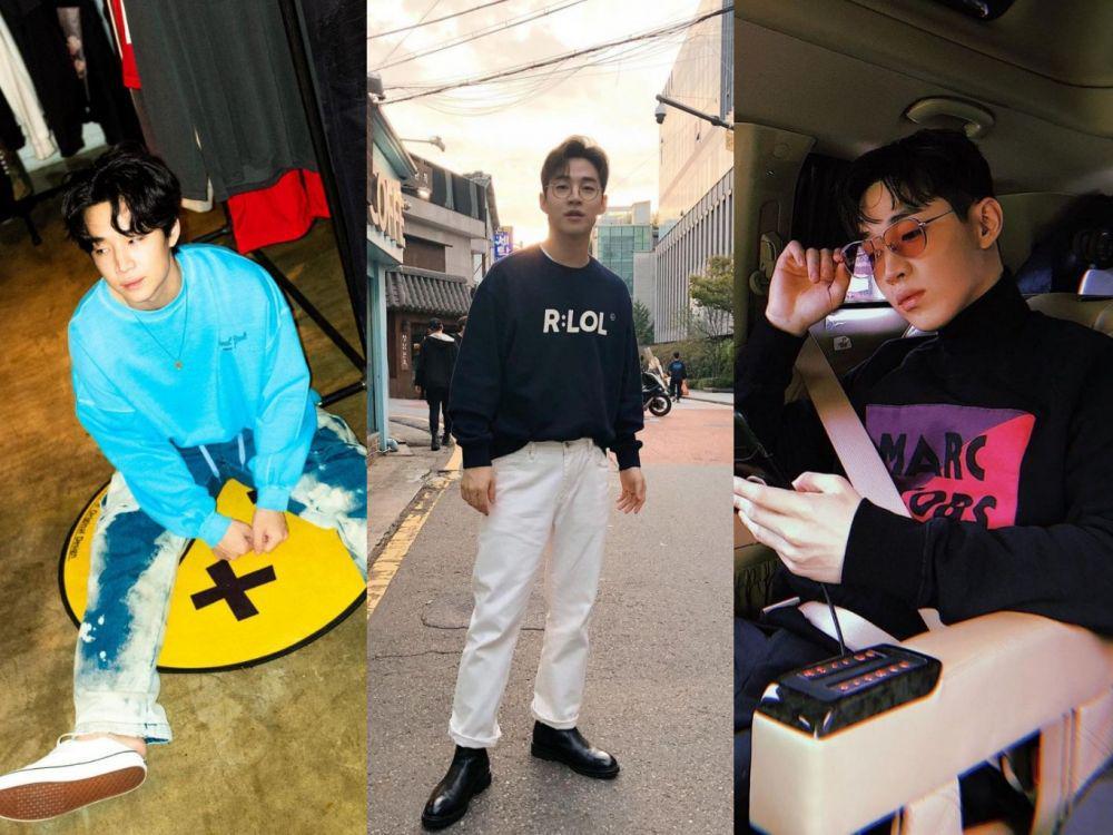 10 Ide OOTD dengan Sweatshirt ala Henry Lau, Gaya Kasual yang Hangat