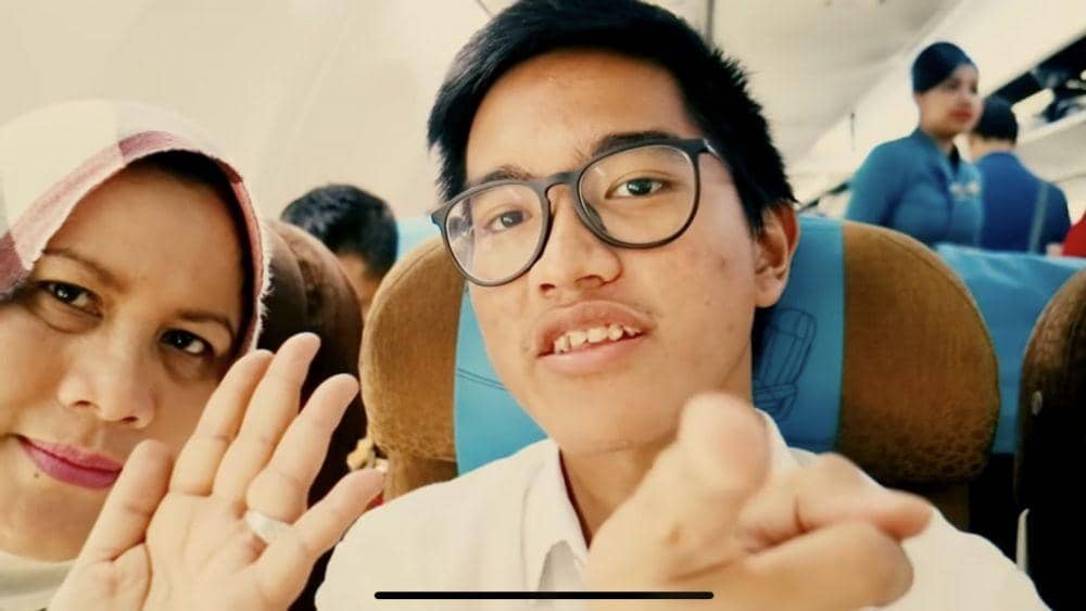 Cuplikan vlog Kaesang episode pulang kampung. (Youtube.com/Kaesang)