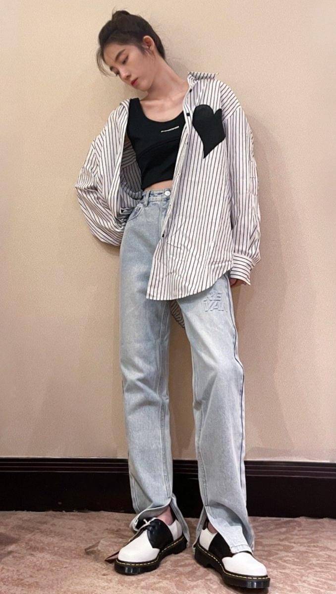 outfit ala Wan Peng (weibo.com/ 万鹏er)