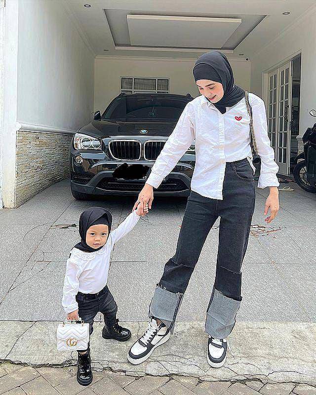 Asri Kahfi Kasura dan buah hati (instagram.com/asrikasura)