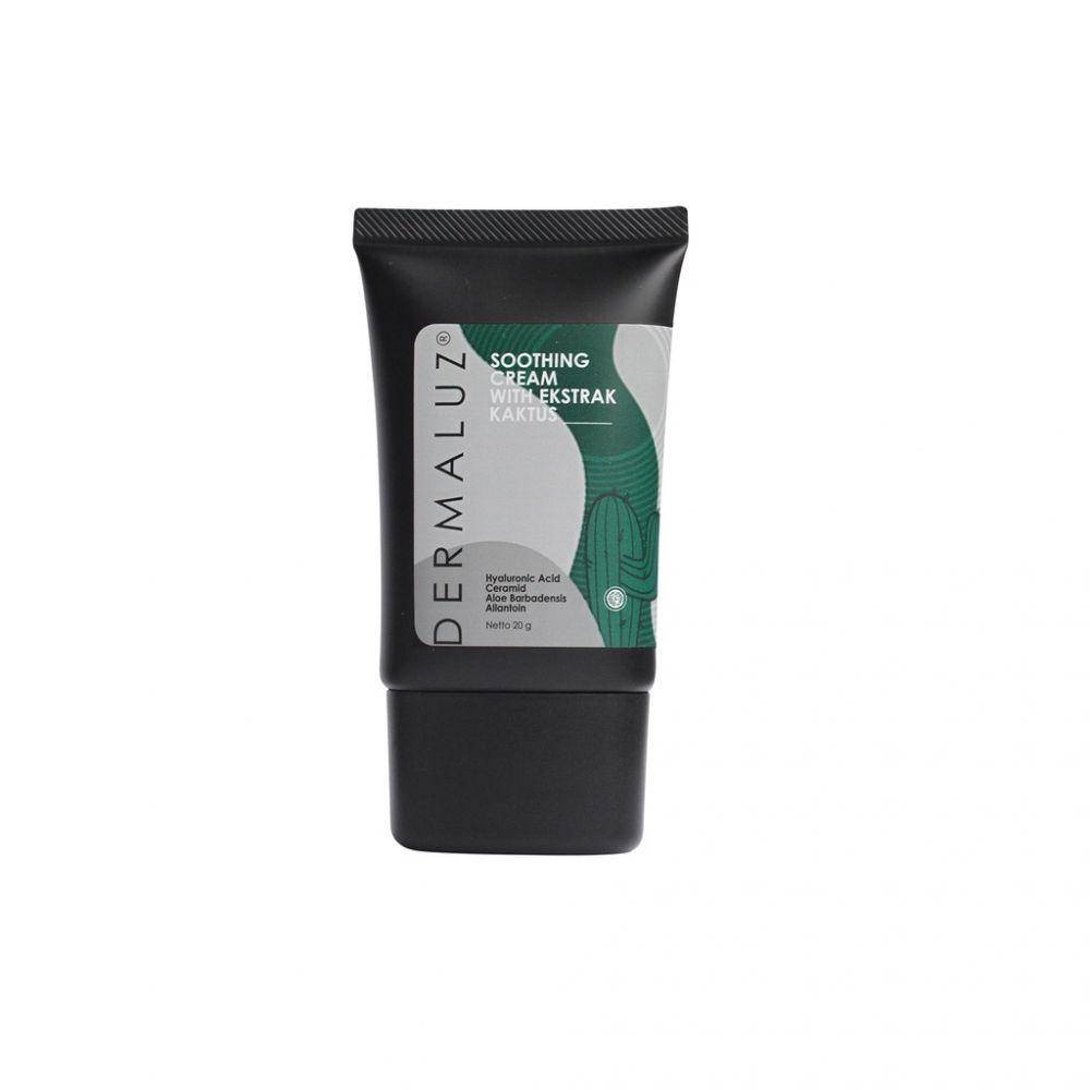 Dermaluz Soothing Cream with Ekstrak Kaktus (shopee.co.id/dermaluzofficial)