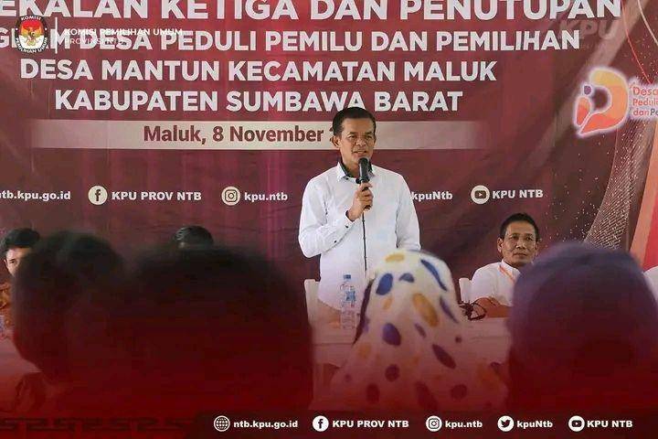 Ketua KPU NTB Suhardi Soud. (dok. KPU NTB)