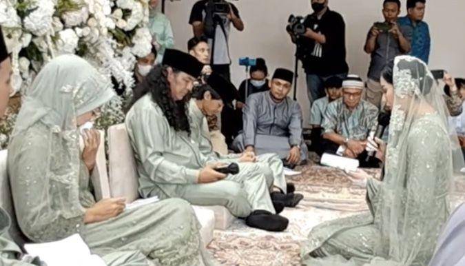 Momen Pengajian Jelang Pernikahan Glenca Chysara dan Rendy Jhon (youtube.com/intens investigasi)