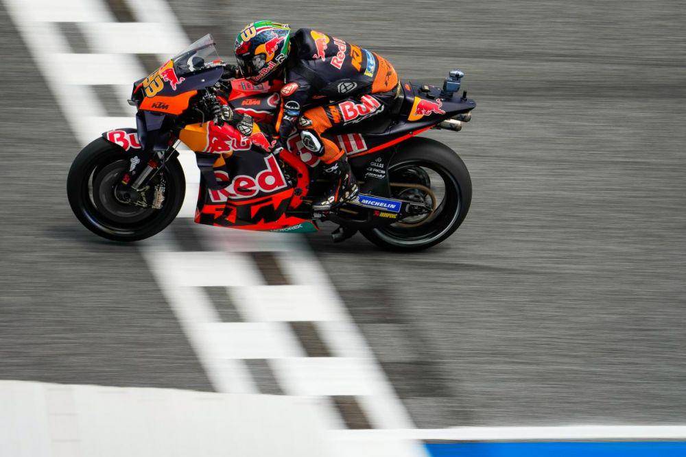 Brad Binder saat balapan GP Thailand 2022 (motogp.com)