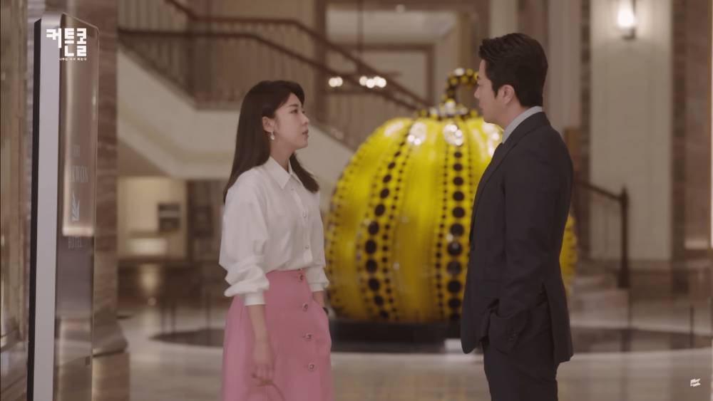 Ha Ji Won dan Kwon Sang Woo di drama Curtain Call (youtube.com/1theK (원더케이))