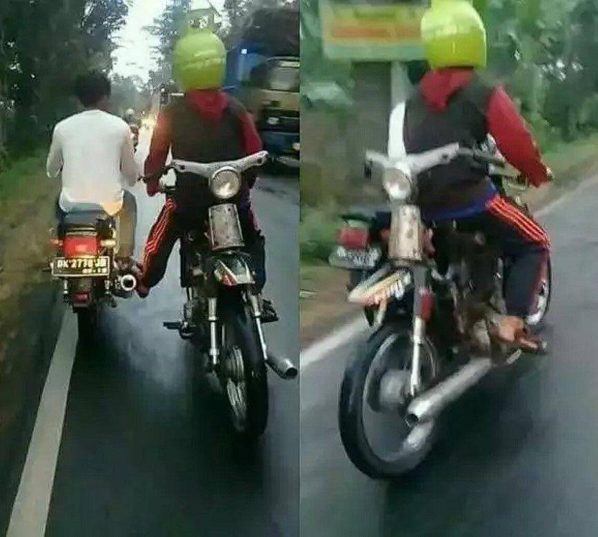 modifikasi motor low budget (instagram.com/shewantcoy)