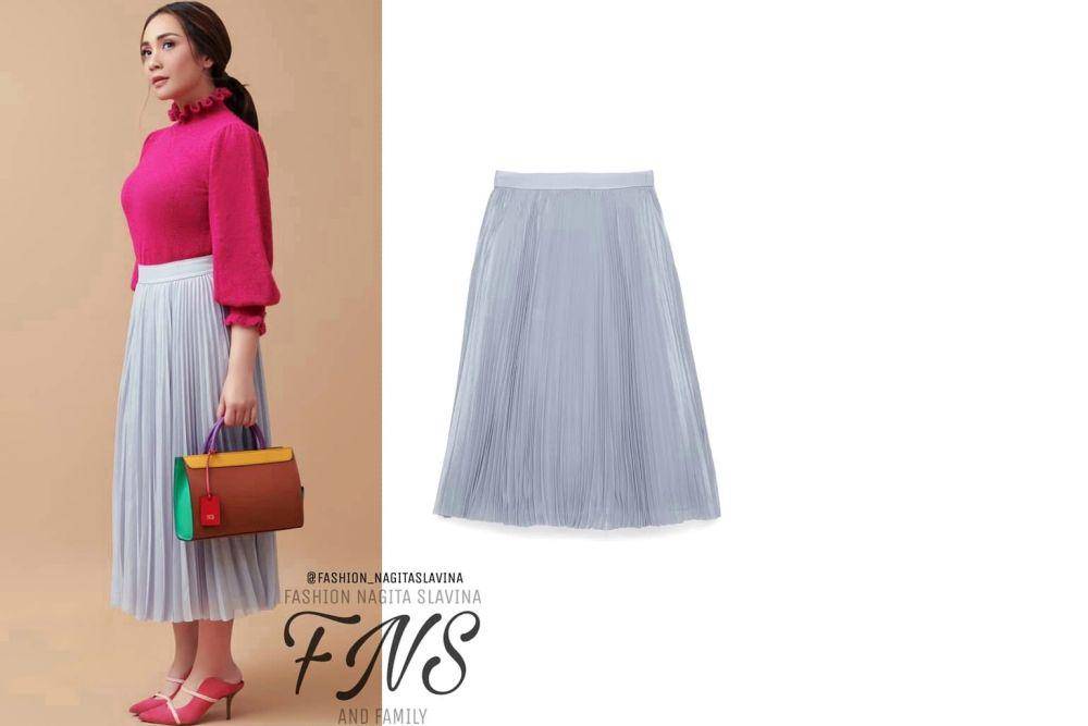 harga rok panjang Nagita Slavina (instagram.com/fashion_nagitaslavina)