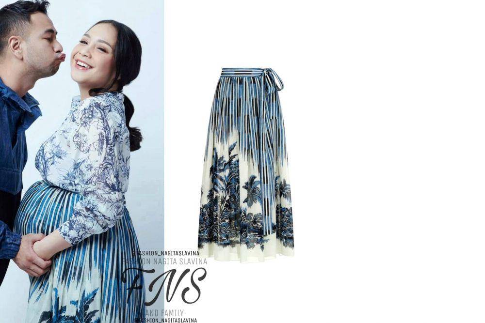 harga rok panjang Nagita Slavina (instagram.com/fashion_nagitaslavina)