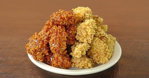 Resep Ayam Goreng Ramen Saus Korea, Sensasinya Unik!