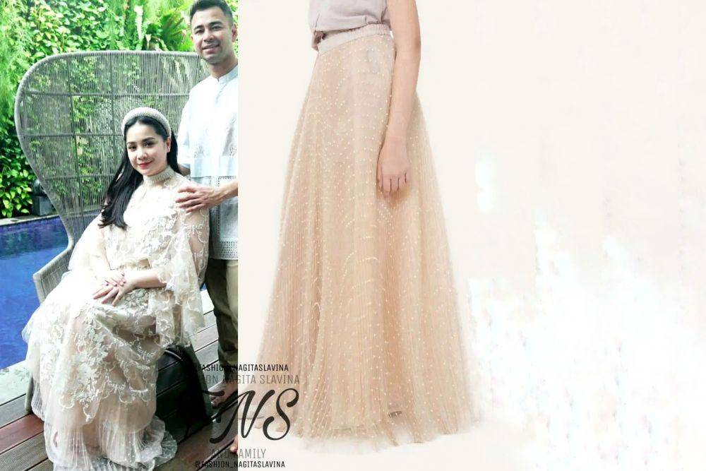 harga rok panjang Nagita Slavina (instagram.com/fashion_nagitaslavina)