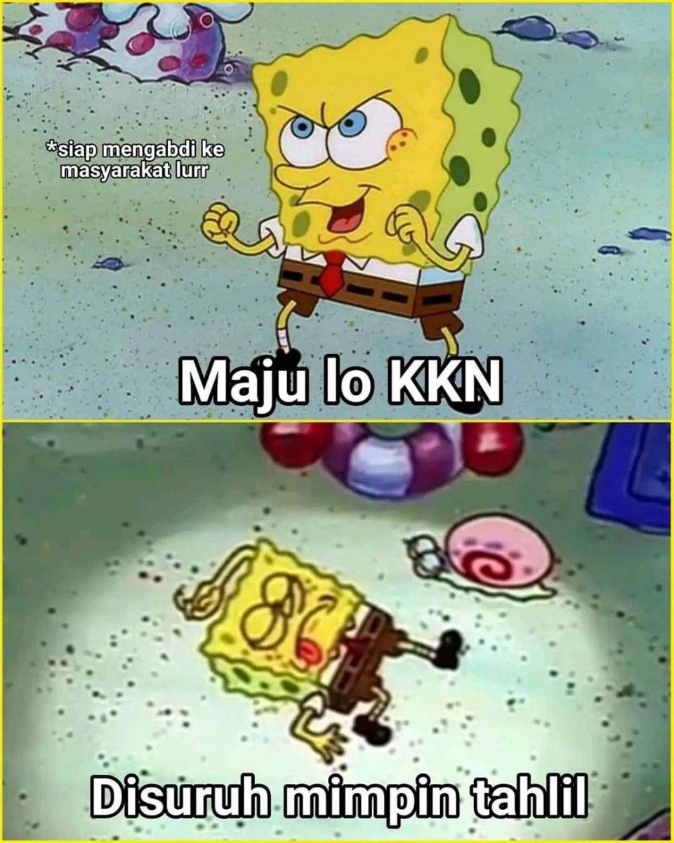 meme lucu momen saat KKN (facebook.com/Diluv)