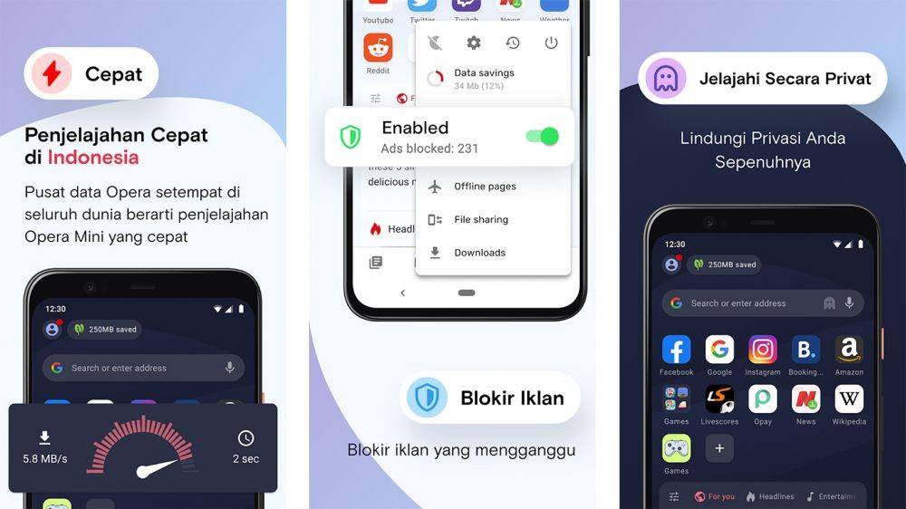 ilustrasi Opera Mini (dok. Opera)