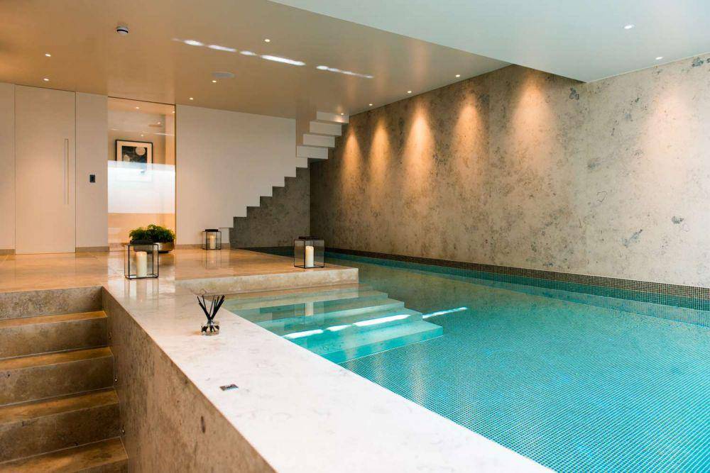 inpirasi kolam indoor (mydomaine.com)