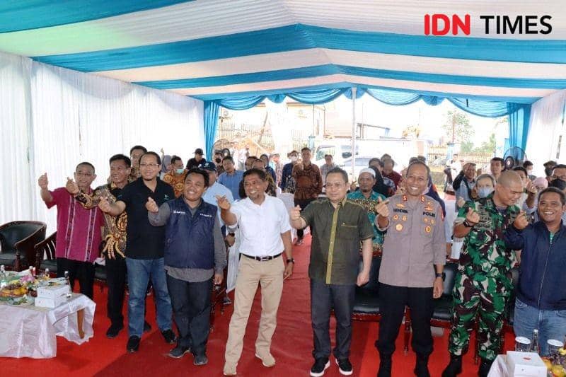 Rangkaian kegiatan peresmian Anjungan SIAPKerja IKN, Sabtu, 19/11/2022 (IDN Times/Ervan)