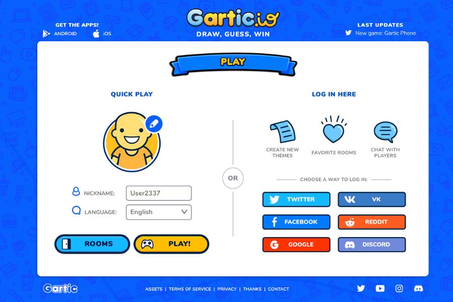 Game Gartic (gartic.io)