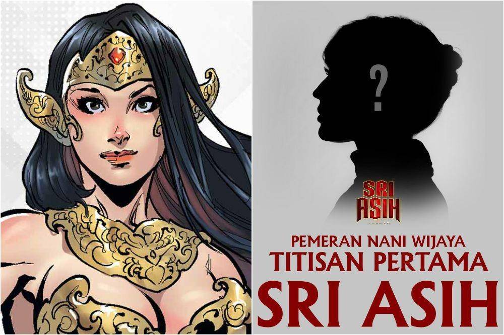 Sri Asih dan pemeran Nani Wijaya (bumilangit.com | twitter.com/jokoanwar)